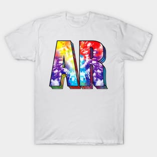 ARKANSAS state AR tie dye colorful T-Shirt